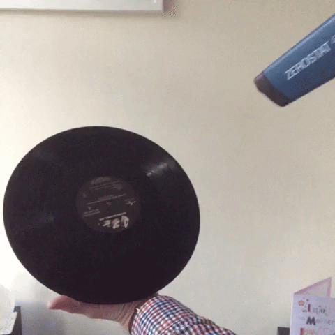 soundmatters vinyl zerostat static gone GIF