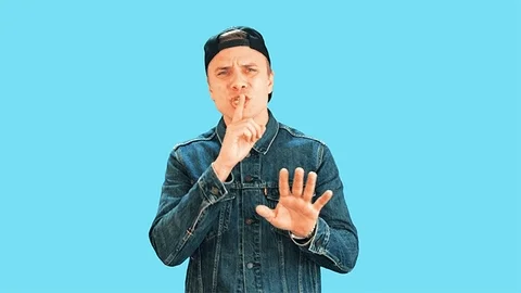 secrets be quiet GIF by Matt Cutshall