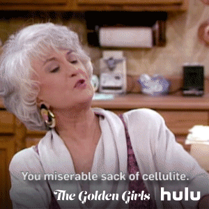 You Suck Golden Girls GIF by HULU - Find & Share on GIPHY