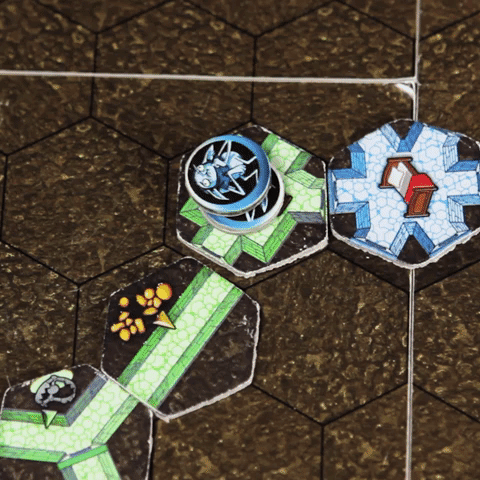 TinHatGames dungeon boardgame dungeondigger GIF