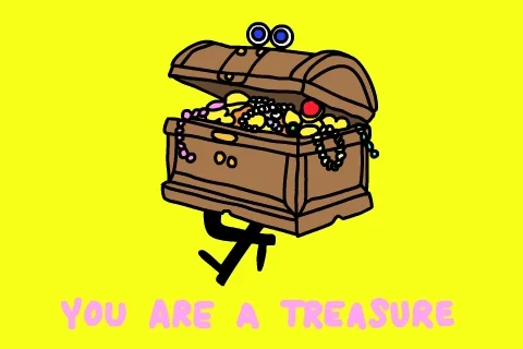 Youre Precious Cheer Up GIF by GIPHY Studios Originals