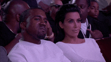 Kim Kardashian Nod GIF by BET Awards