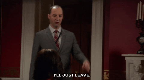 Ill Just Leave Tony Hale GIF - Find & Share on GIPHY