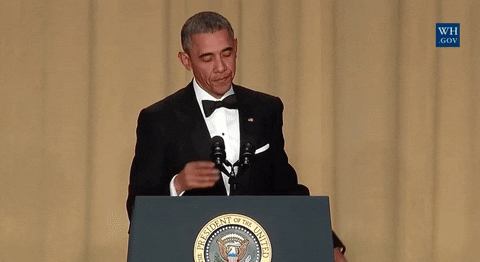 Obama Mic Drop GIF de Mashable