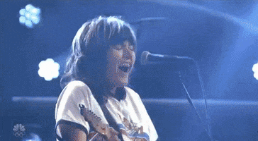 Courtney Barnett Singing GIF by Saturday Night Live