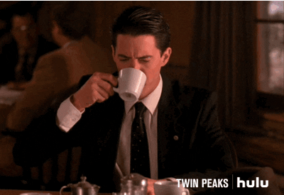 Twin Peaks Coffee GIF by HULU - Find & Share on GIPHY