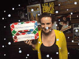 elyssaphillips holidays donate pack theater GIF