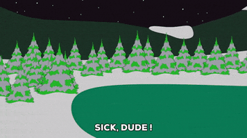 sick snow GIF by South Park 