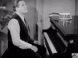 classic film under piano GIF by Warner Archive