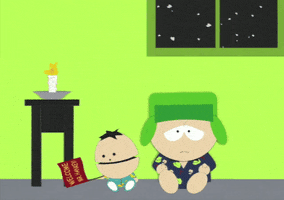 waiving kyle broflovski GIF by South Park 
