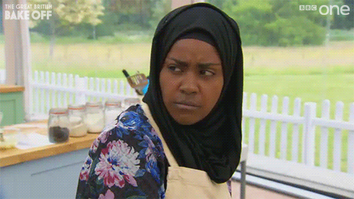Great British Bake Off Side Eye GIF by BBC