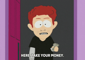 money giving GIF by South Park 