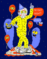 Friday 13Th Party GIF by Sam Taylor