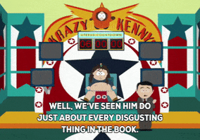 disgusted disbelief GIF by South Park 