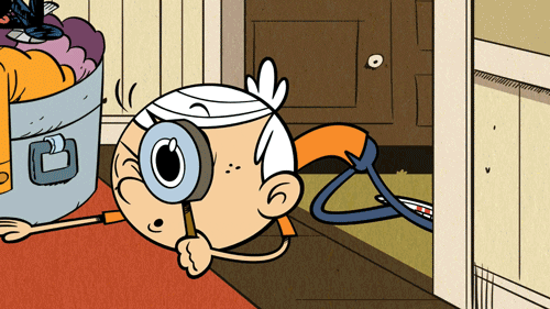 looking the loud house GIF by Nickelodeon