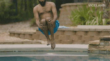 Pool Dunk GIF by WEEDIQUETTE
