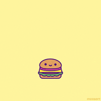 Robot Burger GIF by 100% Soft