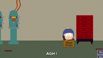 scared shop GIF by South Park 