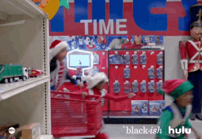 Christmas Shopping GIF by HULU - Find & Share on GIPHY