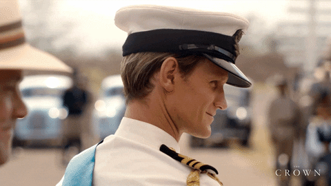 The Crown Flirting GIF by NETFLIX - Find & Share on GIPHY