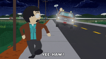 randy marsh running GIF by South Park