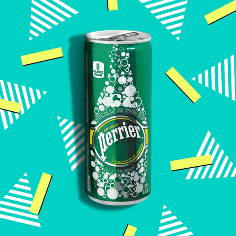 design water GIF by Perrier