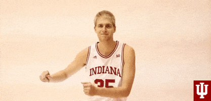 College Basketball Dancing GIF by Indiana Hoosiers