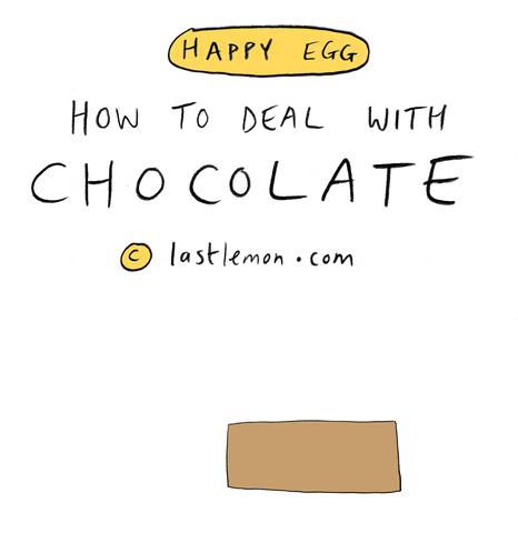 lastlemon-dot-com happy egg chocolate GIF