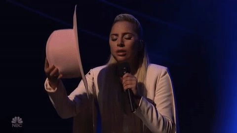 Lady Gaga Bow GIF by Saturday Night Live