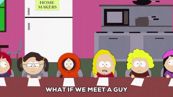 kenny mccormick hair GIF by South Park 
