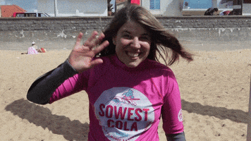 girl beach GIF by NewQuest