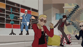 Adult Swim Dancing GIF by The Venture Brothers