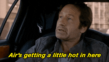 Episode 1 Airs Getting A Little Hot In Here GIF by The X-Files