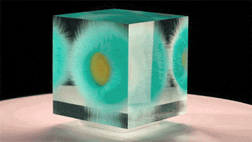 simonleser art 3d color glass GIF