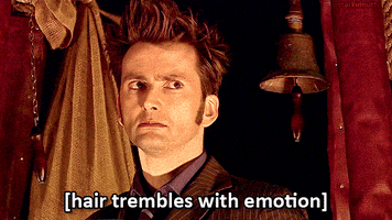 lenderyk hair david tennant trembles GIF