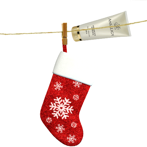 New Year Christmas Sticker by Ansaligy