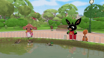 Duck GIF by Bing Bunny
