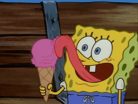 Licking Season 1 GIF by SpongeBob SquarePants - Find & Share on GIPHY