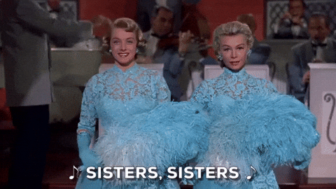 Vprintes Sisters Gifts from Sister - Funny Sister Gifts - Birthday Gif