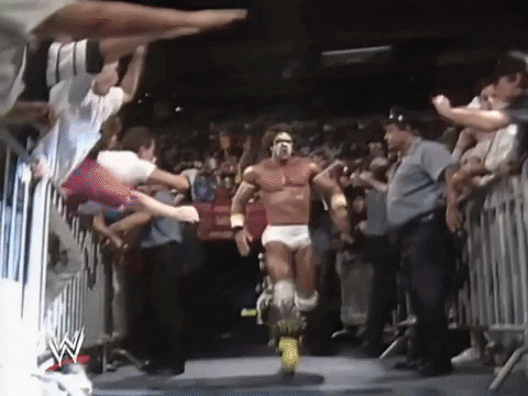 Ultimate Warrior Wrestling GIF by WWE - Find  Share on GIPHY