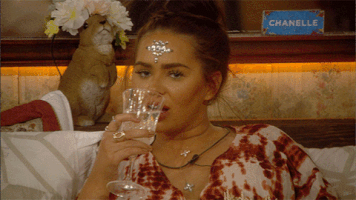 wine lick GIF by Big Brother UK