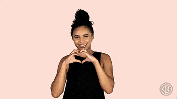 heart hands GIF by Beautycon