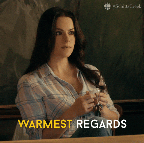 Schitts Creek Goodbye GIF by CBC - Find & Share on GIPHY