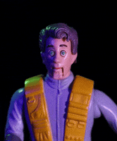 Scared Toy GIF by Dark Igloo
