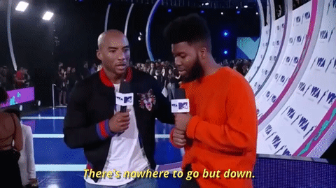 khalid GIF by 2017 MTV Video Music Awards