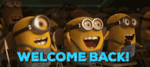Giphy - Welcome Home Minions GIF