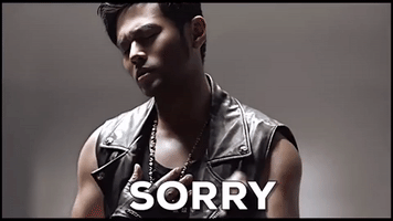 Sorry Music Video GIF