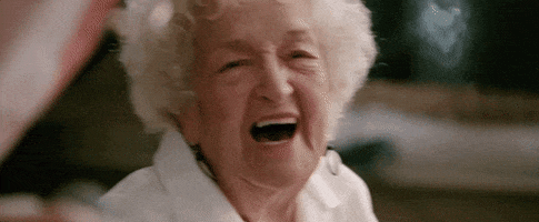 old lady laughing GIF by Macklemore