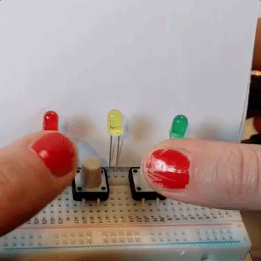 sannareponen arduino mehackit reaction game GIF