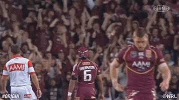 Rugby League Fans GIF by NRL